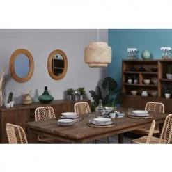 Vivabita Suspensions Suspension Design En Bois 36,5 Cm -Luminaires Contemporain Soldes suspension design en bois 36 5 cm 4