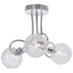 Lampea Suspensions Suspension Design En Chrome 24 Cm