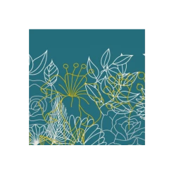 Abat-jours Suspensions Suspension Double Bouquet Bleu Canard T 65 X H 30 -Luminaires Contemporain Soldes suspension double bouquet bleu canard t 65 x h 30 2