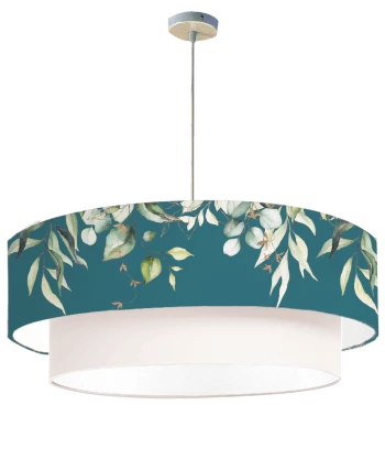 Abat-jours Suspensions Suspension Double Branche Vert Olive T 65 X H 30 6 Abat-jours Suspensions Suspension Double Branche Vert Olive T 65 X H 30 – Image 6