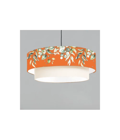 Abat-jours Suspensions Suspension Double Branche Mandarine T 65 X H 30 3 Abat-jours Suspensions Suspension Double Branche Mandarine T 65 X H 30 – Image 3
