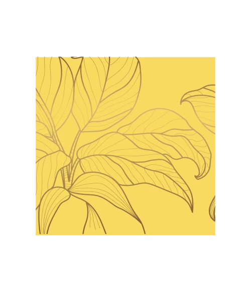 Abat-jours Suspensions Suspension Double Feuille Jaune T 65 X H 30 3 Abat-jours Suspensions Suspension Double Feuille Jaune T 65 X H 30 – Image 3