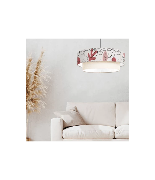 Abat-jours Suspensions Suspension Double Visage T 65 X H 30 2 Abat-jours Suspensions Suspension Double Visage T 65 X H 30 – Image 2