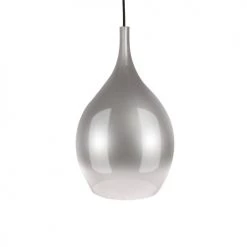 Present Time Suspensions Suspension Drup Verre Gris -Luminaires Contemporain Soldes suspension drup verre gris 3