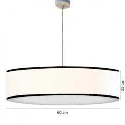 Abat-jours Suspensions Suspension Eclat Blanc Cassé T 60 X H 25 -Luminaires Contemporain Soldes suspension eclat blanc casse t 60 x h 25 2