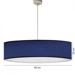 Abat-jours Suspensions Suspension Eclat Bleu T 60 X H 25 -Luminaires Contemporain Soldes suspension eclat bleu t 60 x h 25 2