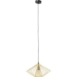 Kare Design Suspensions Suspension En Acier Doré D44 -Luminaires Contemporain Soldes suspension en acier dore d44 5