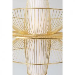 Kare Design Suspensions Suspension En Acier Doré D80 -Luminaires Contemporain Soldes suspension en acier dore d80 2