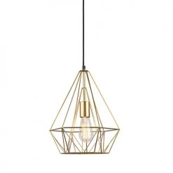 QAZQA Suspensions Suspension En Acier Doré/laiton