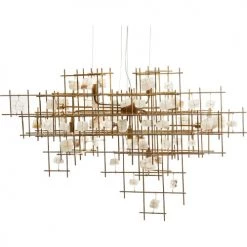 Kare Design Suspensions Suspension En Acier Et Pierres