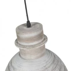 QAZQA Suspensions Suspension En Acier Gris -Luminaires Contemporain Soldes suspension en acier gris 2