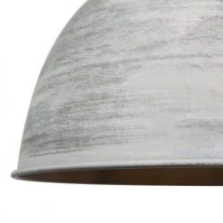 QAZQA Suspensions Suspension En Acier Gris -Luminaires Contemporain Soldes suspension en acier gris 3