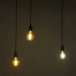 QAZQA Suspensions Suspension En Acier Noir -Luminaires Contemporain Soldes suspension en acier noir 27