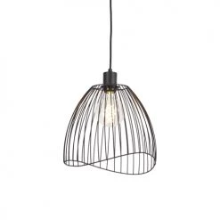 QAZQA Suspensions Suspension En Acier Noir