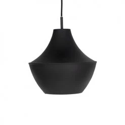 QAZQA Suspensions Suspension En Aluminium Noir -Luminaires Contemporain Soldes suspension en aluminium noir 14