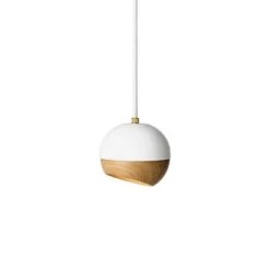 Mater Suspensions Suspension En Bois De Chêne Blanc -Luminaires Contemporain Soldes suspension en bois de chene blanc 3