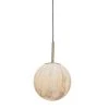 It's About Romi Suspensions Suspension En Fer Abat-jour En Verre Or/verre Teint, H. 35cm