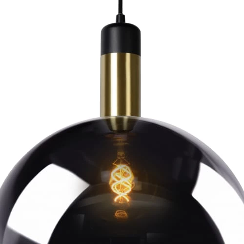 Lucide Suspensions Suspension En Glass Fume 6 Lucide Suspensions Suspension En Glass Fume – Image 6