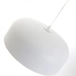 Lussiol Lighting Suspensions Suspension En Métal Blanc D. 38 Cm -Luminaires Contemporain Soldes suspension en metal blanc d 38 cm 2