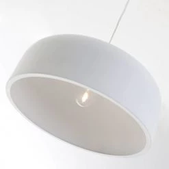 Lussiol Lighting Suspensions Suspension En Métal Blanc D. 38 Cm -Luminaires Contemporain Soldes suspension en metal blanc d 38 cm 3