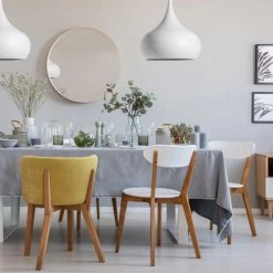 Lussiol Lighting Suspensions Suspension En Métal Blanc D. 41 Cm -Luminaires Contemporain Soldes suspension en metal blanc d 41 cm 2