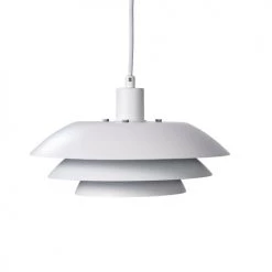 Dyberg Larsen Suspensions Suspension En Métal Blanc Mat, H 15 Cm D 31 Cm