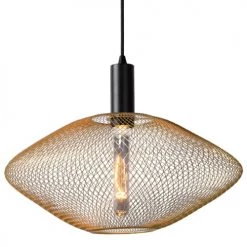 Lucide Suspensions Suspension En Métal Doré -Luminaires Contemporain Soldes suspension en metal dore 2