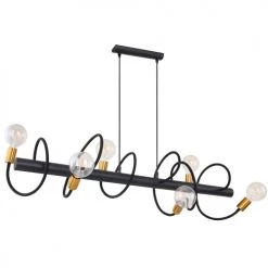 Globo Suspensions Suspension En Métal Doré -Luminaires Contemporain Soldes suspension en metal dore 21