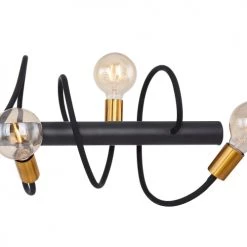 Globo Suspensions Suspension En Métal Doré -Luminaires Contemporain Soldes suspension en metal dore 22
