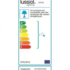 Lussiol Lighting Suspensions Suspension En Métal Naturel D. 19 Cm -Luminaires Contemporain Soldes suspension en metal naturel d 19 cm 3