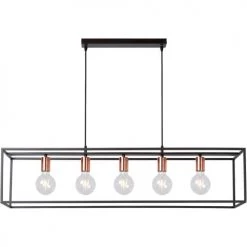 Lampea Suspensions Suspension En Métal Noir 155 Cm -Luminaires Contemporain Soldes suspension en metal noir 155 cm 2