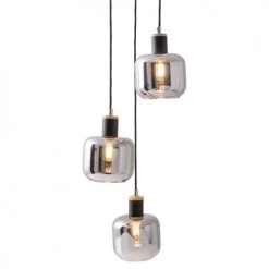 Keria Suspensions Suspension En Métal Noir -Luminaires Contemporain Soldes suspension en metal noir 17