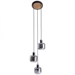 Keria Suspensions Suspension En Métal Noir -Luminaires Contemporain Soldes suspension en metal noir 18