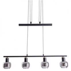 Keria Suspensions Suspension En Métal Noir -Luminaires Contemporain Soldes suspension en metal noir 7