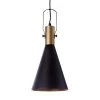 Lussiol Lighting Suspensions Suspension En Métal Noir D. 19 Cm