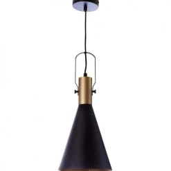 Lussiol Lighting Suspensions Suspension En Métal Noir D. 19 Cm -Luminaires Contemporain Soldes suspension en metal noir d 19 cm 2