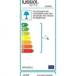 Lussiol Lighting Suspensions Suspension En Métal Noir D. 45 Cm -Luminaires Contemporain Soldes suspension en metal noir d 45 cm 5