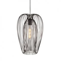 Present Time Suspensions Suspension En Métal Noir H45cm