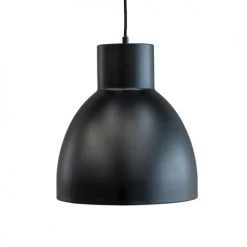 Dyberg Larsen Suspensions Suspension En Métal Noir Mat, H 38 Cm D 30 Cm