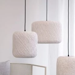 Dyberg Larsen Suspensions Suspension En Papier Filé Et Fil Métallique Blanc, H 30 Cm D 30 Cm -Luminaires Contemporain Soldes suspension en papier file et fil metallique blanc h 30 cm d 30 cm 2