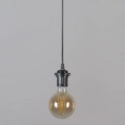 QAZQA Suspensions Suspension En Plastique Noir -Luminaires Contemporain Soldes suspension en plastique noir 17