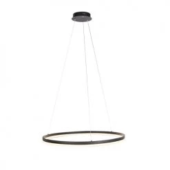 QAZQA Suspensions Suspension En Plastique Noir -Luminaires Contemporain Soldes suspension en plastique noir 3