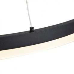 QAZQA Suspensions Suspension En Plastique Noir -Luminaires Contemporain Soldes suspension en plastique noir 4