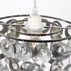 Keria Suspensions Suspension En Plastique_synthetic Argente -Luminaires Contemporain Soldes suspension en plastique synthetic argente 5