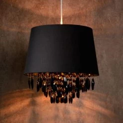 Lucide Suspensions Suspension En Plastique_synthetic Noir -Luminaires Contemporain Soldes suspension en plastique synthetic noir 5