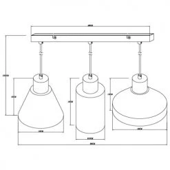 Keria Suspensions Suspension En Stone Laiton -Luminaires Contemporain Soldes suspension en stone laiton 3