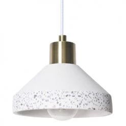 Keria Suspensions Suspension En Stone Laiton -Luminaires Contemporain Soldes suspension en stone laiton 5