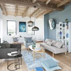 Maisons Du Monde Suspensions Suspension En Verre Argenté -Luminaires Contemporain Soldes suspension en verre argente 1000 16 11 177377 7