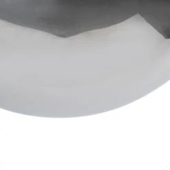 QAZQA Suspensions Suspension En Verre Argenté -Luminaires Contemporain Soldes suspension en verre argente 16