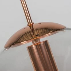 QAZQA Suspensions Suspension En Verre Cuivre -Luminaires Contemporain Soldes suspension en verre cuivre 4